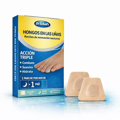 FungoClear™ – Parches Anti-Hongos de Triple Acción Nocturna que Iluminan, Suavizan y Renuevan tus Uñas Mientras Duermes