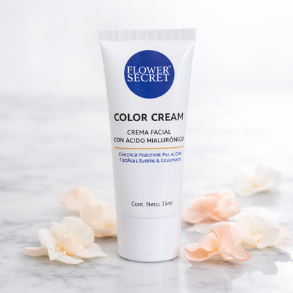 Flower Secret™ – Crema Facial con Ácido Hialurónico que Hidrata, Ilumina y Reduce Arrugas Visiblemente