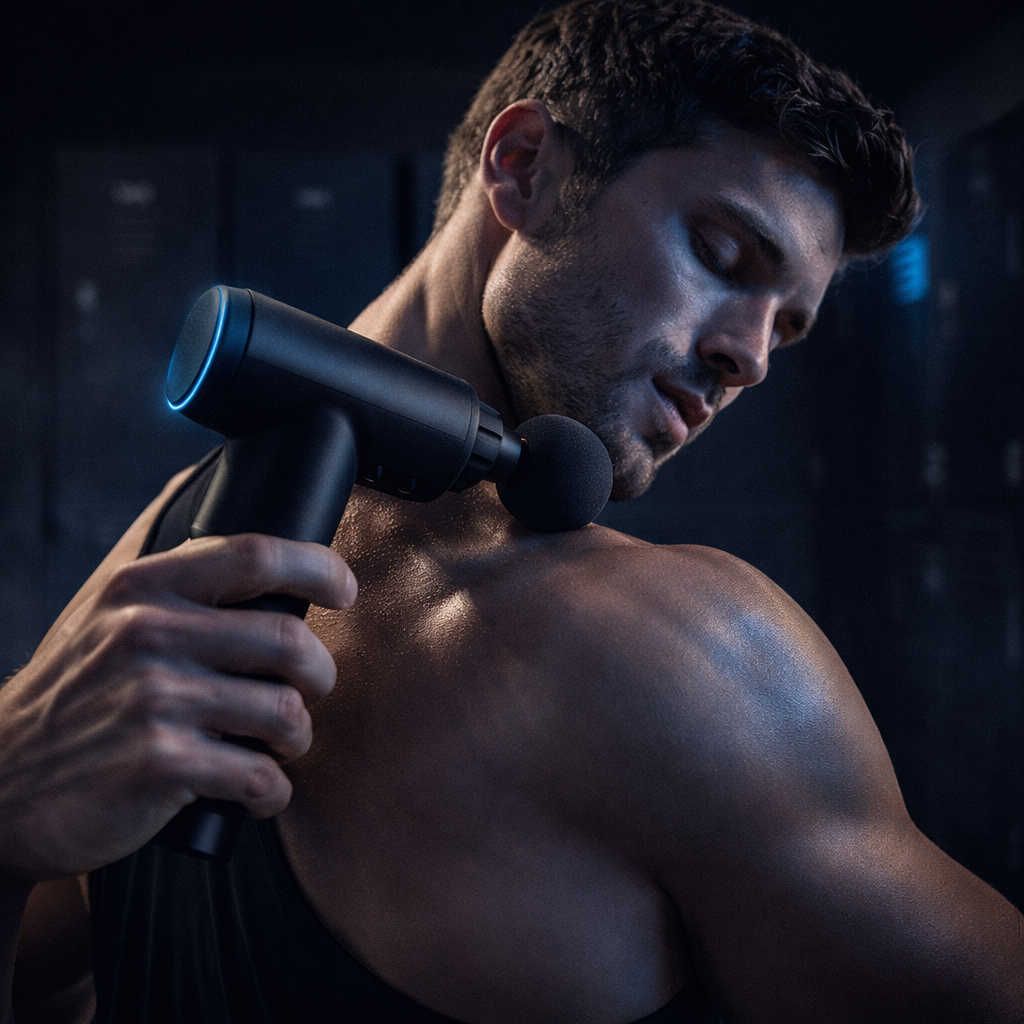 PowerGun Pro™ – Pistola de Masaje Percusivo de Alta Potencia para Alivio Muscular Profundo, Recuperación Rápida y Cuerpo Sin Tensión