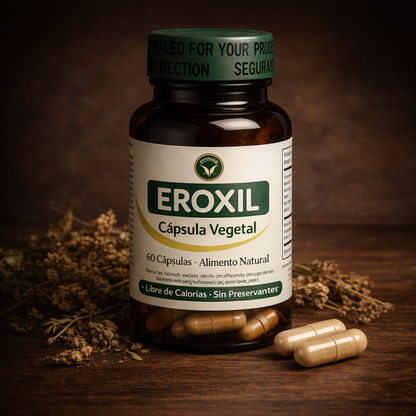 PureBoost Eroxil™ – Cápsulas Vegetales 100% Naturales, Sin Calorías ni Preservantes para Potenciar tu Vitalidad y Viralidad