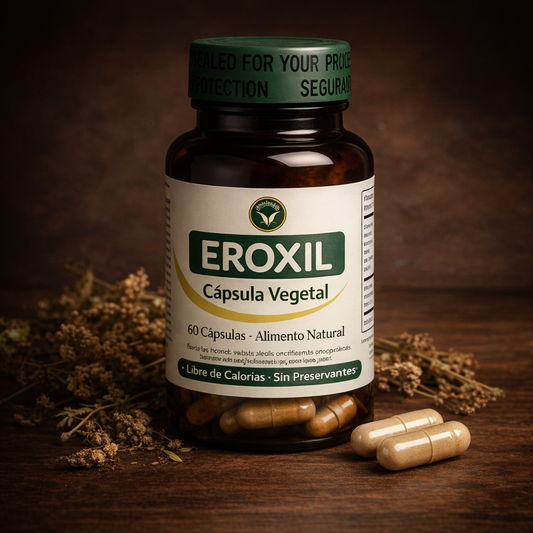 PureBoost Eroxil™ – Cápsulas Vegetales 100% Naturales, Sin Calorías ni Preservantes para Potenciar tu Vitalidad y Viralidad