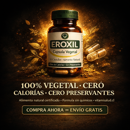 PureBoost Eroxil™ – Cápsulas Vegetales 100% Naturales, Sin Calorías ni Preservantes para Potenciar tu Vitalidad y Viralidad