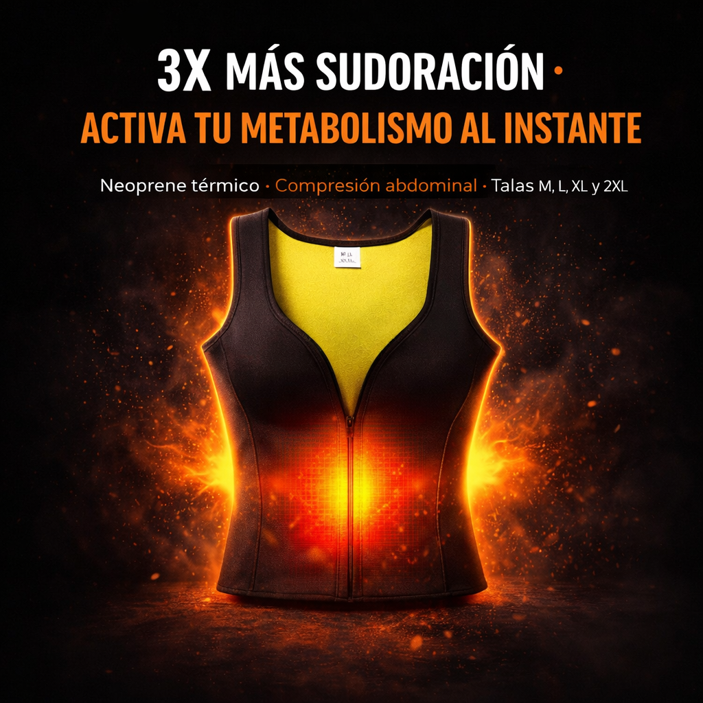 ThermoShape™ – Faja Reductora Deportiva con Tecnología Térmica para una Silueta Definida desde el Primer Uso