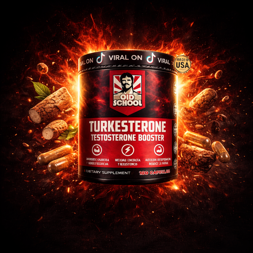TurboTest Turkesterona™ – Potenciador Natural de Testosterona con Turkesterona para Aumentar Fuerza, Masa Muscular y Energía al Límite
