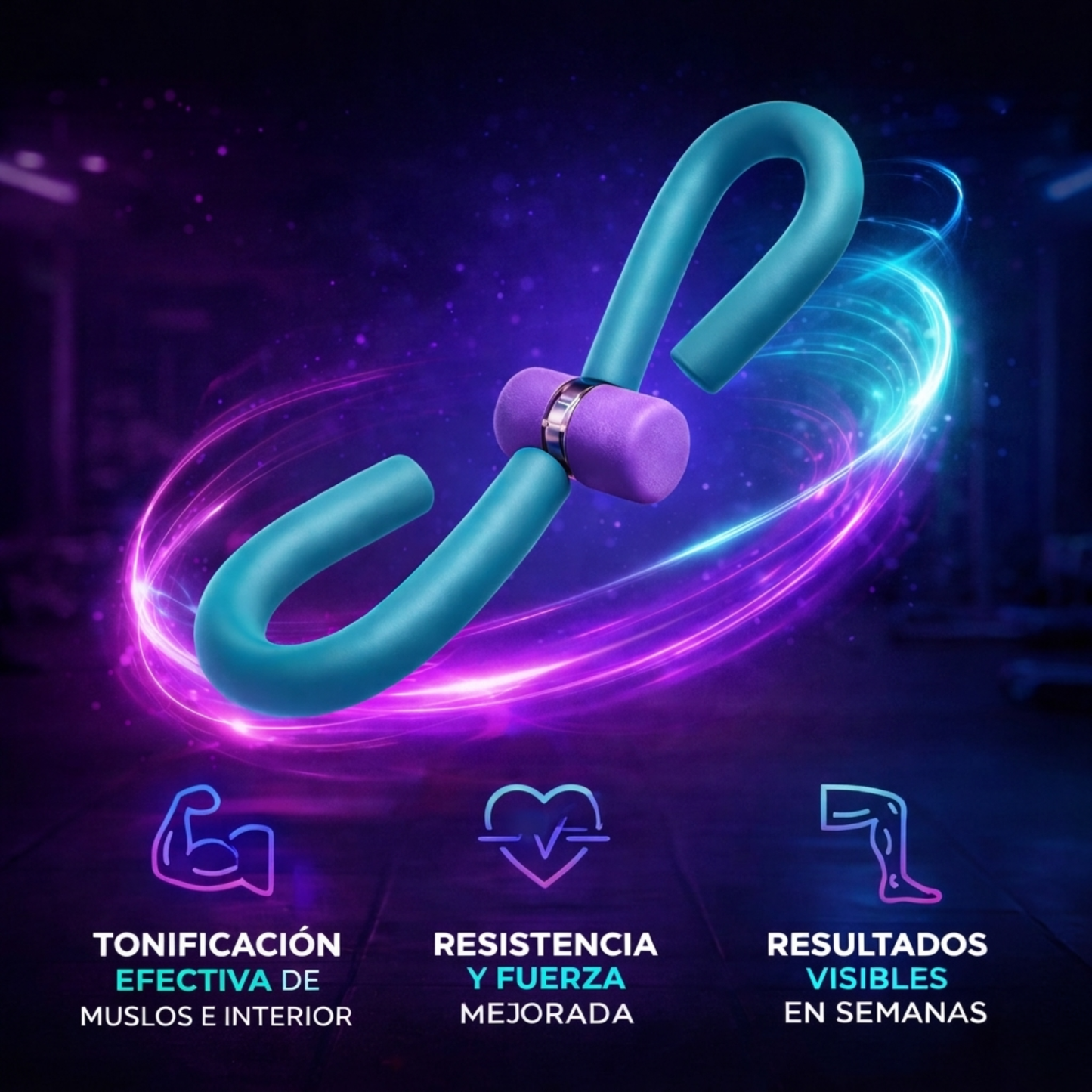 ThighForce Pro™ – Entrenador de Muslos para Tonificación Efectiva, Mayor Resistencia y Resultados Visibles en Casa