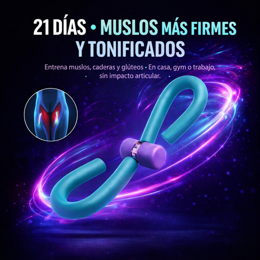ThighForce Pro™ – Entrenador de Muslos para Tonificación Efectiva, Mayor Resistencia y Resultados Visibles en Casa